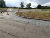 Groundworks near the junction of Church... © Eric Jones :: Geograph Britain and Ireland Groundworks near the junction of Church.... 