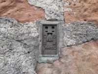 OS Flush Bracket, Saltburn © David Bremner :: Geograph Britain and Ireland OS Flush Bracket, Saltburn &copy; David Bremner