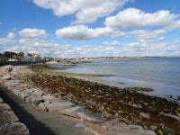 View North-Westwards along the foreshore... © Eric Jones :: Geograph Britain and Ireland View North-Westwards along the... 