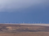 Strathy wind farm © Richard Webb :: Geograph Britain and Ireland Strathy wind farm &copy; Richard Webb