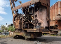 Old steam cranes, Belfast © Rossographer :: Geograph Britain and Ireland Old steam cranes, Belfast &copy; Rossographer