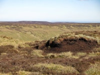 Peat haggs on the eastern slopes of... © Mike Quinn :: Geograph Britain and Ireland Peat haggs on the eastern slopes of...... 