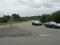 St Neots Road approaching the A421 © M J Richardson :: Geograph Britain and Ireland St Neots Road approaching the A421 &copy; M... 