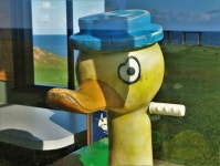 Duck ride in Thornwick Bay Cafe © Neil Theasby :: Geograph Britain and Ireland Duck ride in Thornwick Bay Cafe &copy; Neil Theasby