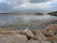 Embayment between the mouth of the Glen... © Eric Jones :: Geograph Britain and Ireland Embayment between the mouth of the Glen.... 