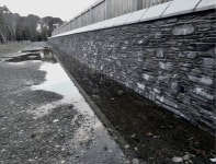 Surface water behind the Riverside Park... © Eric Jones :: Geograph Britain and Ireland Surface water behind the Riverside Park.... 
