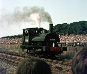 L&YR 0-4-0T in the S&DR 150 cavalcade,... © Martin Tester :: Geograph Britain and Ireland L&YR 0-4-0T in the S&DR 150 cavalcade... 