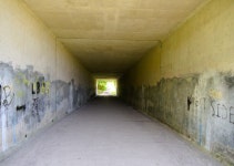 Warrens Lane under the M62 (BAT/1/60),... © habiloid :: Geograph Britain and Ireland Warrens Lane under the M62 (BAT/1/60),...... 