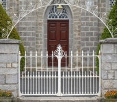 Church gates, Loughgall © Rossographer cc-by-sa/2.0 :: Geograph Britain and Ireland Church gates, Loughgall &copy; Rossographer... 