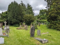 Churchyard at St. Michael and All Angels... © Fabian Musto :: Geograph Britain and Ireland Churchyard at St. Michael and All... 
