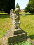 Junior angel in Hitchin Cemetery © Humphrey Bolton :: Geograph Britain and Ireland Junior angel in Hitchin Cemetery... 