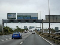 Dartford Crossing (A282/M25) West... © David Dixon cc-by-sa/2.0 :: Geograph Britain and Ireland Dartford Crossing (A282/M25)... 