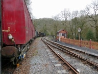 Along the line at Llwyfan Cerrig on the... © Gareth James cc-by-sa/2.0 :: Geograph Britain and Ireland Along the line at Llwyfan... 