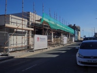 Work progressing on the rebuilding of... © Eric Jones cc-by-sa/2.0 :: Geograph Britain and Ireland Work progressing on the... 