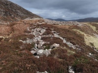 Ruins of Dùn Canna fort © wrobison :: Geograph Britain and Ireland Ruins of Dùn Canna fort &copy; wrobison