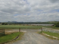 Entrance to vacant caravan standing on... © Eric Jones cc-by-sa/2.0 :: Geograph Britain and Ireland Entrance to vacant caravan... 