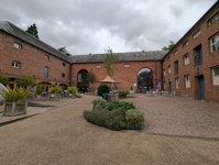 Courtyard near the entrance to Weston... © TCExplorer :: Geograph Britain and Ireland Courtyard near the entrance to Weston...... 