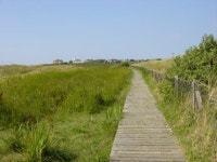 Boardwalk at nature reserve, Hoylake © Sue Adair :: Geograph Britain and Ireland Boardwalk at  nature reserve, Hoylake... 