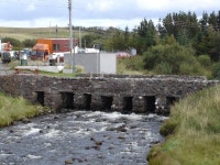 Clapper Bridge, Aultbea © Roger McLachlan :: Geograph Britain and Ireland Clapper Bridge, Aultbea &copy; Roger McLachlan