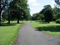 Small park. Killingworth © Chris Tweedy cc-by-sa/2.0 :: Geograph Britain and Ireland Small park. Killingworth &copy; Chris... 
