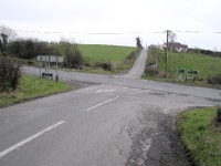 Road Junction near Dromore, Co. Tyrone (C) Kenneth  Allen :: Geograph Britain and Ireland Road Junction near Dromore, Co. Tyrone... 