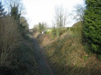 Knockmore Junction to Antrim Railway... © Brian Shaw cc-by-sa/2.0 :: Geograph Britain and Ireland Knockmore Junction to Antrim... 