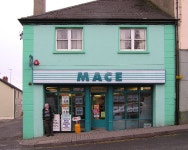 Mace shop, Omagh © Kenneth Allen cc-by-sa/2.0 :: Geograph Britain and Ireland Mace shop, Omagh &copy; Kenneth  Allen cc-by-sa/2.0