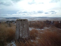 Mountherrick hill trig point © Chris Wimbush cc-by-sa/2.0 :: Geograph Britain and Ireland Mountherrick hill trig point... 