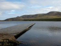 Lough Auva looking towards Slieve League © John Cromie :: Geograph Britain and Ireland Lough Auva looking towards Slieve League... 