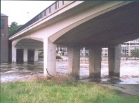 River Wear in flood © Stephen Craven cc-by-sa/2.0 :: Geograph Britain and Ireland River Wear in flood &copy; Stephen Craven cc... 