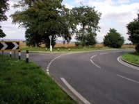 The road to Winteringham from the A1077 © Andy Beecroft... and Ireland The road to Winteringham from the A1077 &copy; Andy Beecroft