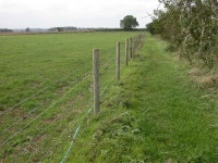 Fenced Footpath (C) Kokai :: Geograph Britain and Ireland Fenced Footpath (C) Kokai