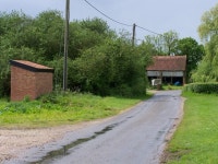 Road view west from Haw Woods Farm © Trevor Alder :: Geograph Britain and Ireland Road view west from Haw Woods Farm... 