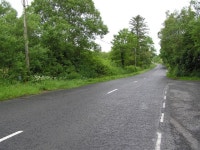 Road at Cruntully (C) Kenneth  Allen :: Geograph Britain and Ireland Road at Cruntully (C) Kenneth  Allen