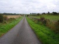 Minor Road at Broughton Skeog © Mark McKie cc-by-sa/2.0 :: Geograph Britain and Ireland Minor Road at Broughton Skeog... 