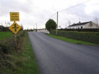 Road at Davagh Etra (C) Kenneth  Allen :: Geograph Britain and Ireland Road at Davagh Etra (C) Kenneth  Allen