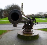 Big Gun, Ward Park © Rossographer cc-by-sa/2.0 :: Geograph Britain and Ireland Big Gun, Ward Park &copy; Rossographer cc-by-sa/2.0