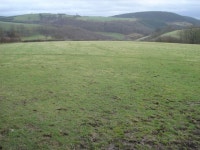 Farmland at Pentre Hodre © Trevor Rickard :: Geograph Britain and Ireland Farmland at Pentre Hodre &copy; Trevor Rickard