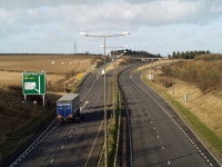 Junction of A15 and A1077 © David Wright :: Geograph Britain and Ireland Junction of A15 and A1077 &copy; David Wright