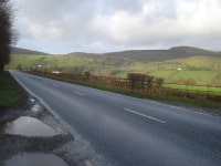 A44 approaching New Radnor © Trevor Rickard :: Geograph Britain and Ireland A44 approaching New Radnor &copy; Trevor Rickard
