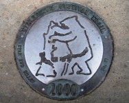 Millennium Festival Trail: Bear and... © John S Turner cc-by-sa/2.0 :: Geograph Britain and Ireland Millennium Festival Trail... 