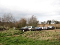 Pigreys Wood - car park © Evelyn Simak :: Geograph Britain and Ireland Pigreys Wood - car park &copy; Evelyn Simak