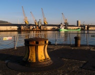 Morning at Stormont Wharf, Belfast © Rossographer cc-by-sa/2.0 :: Geograph Britain and Ireland Morning at Stormont Wharf... 