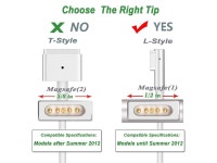 with Magsafe 1 L-Tip Magnetic Connector for A1237 A1244 A1304 A1369 A1370 A1374 A1377 11 13 (Released Before Mid 2012) - Newegg.com