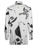 모스키노 남성 셔츠 Moschino J0217 7059 GRAPHIC PRINT LONG... 셔츠 Moschino J0217 7059 GRAPHIC PRINT LONG SLEEVE COTTON Shirt   Grey