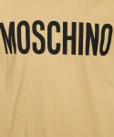 모스키노 남성 티셔츠 Moschino A0701 2041 LOGO PRINT COTTON... 티셔츠 Moschino A0701 2041 LOGO PRINT COTTON T shirt   Beige N05