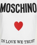 모스키노 여성 원피스 Moschino J0450 0541 LOGO EMBROIDERED... Moschino J0450 0541 LOGO EMBROIDERED COTTON T SHIRT Dress   White... 