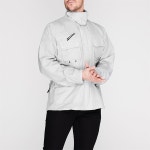 바버-자켓 셔츠 Motor Shirt Jacket 660543 Rise Grey GY31 | 트렌비 바버-자켓 셔츠 Motor Shirt Jacket 660543 Rise Grey GY31... 