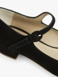 존루이스앤파트너스-스웨이드 제인 코트 신발 블랙 Adora Suede Mary Jane Court Shoes, Black 5039271 | 트렌비... 