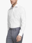 존루이스앤파트너스-레귤러 핏 셔츠 화이트 Non Iron Dobby Regular Fit Shirt, White 3260952 | 트렌비 존루이스앤파트너스... 